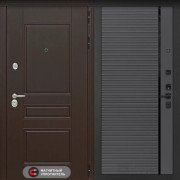 МЕГАПОЛИС, 22 - Графит софт (черная вставка)